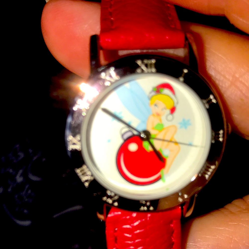 Disney tinker bell holiday watch